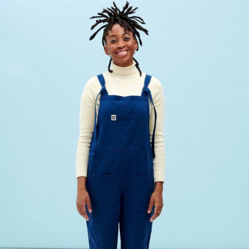 NWT Lucy and Yak Organic Heavy Twill Dungarees - Atlas